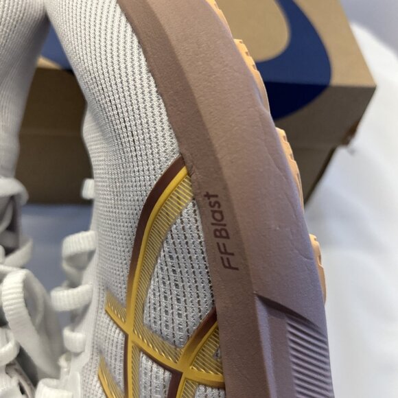 ASICS GT-1000 14 Running Shoes White/Gold/Rubble Red Women Size 9 With Box - Picture 5 of 13